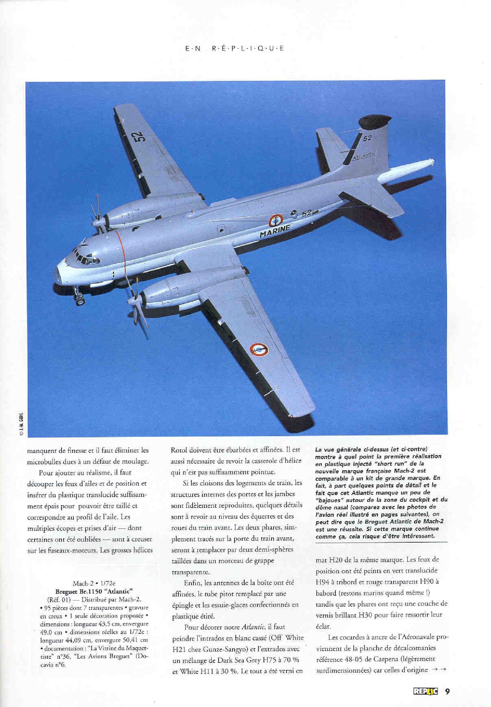 Replic 004 - A-6 Intruder, Breguet Atlantic